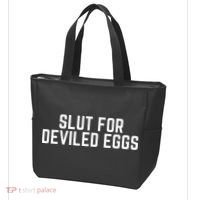 Slut For Deviled Eggs Funny Gag Gift christmas  Tote Bag thumb 3