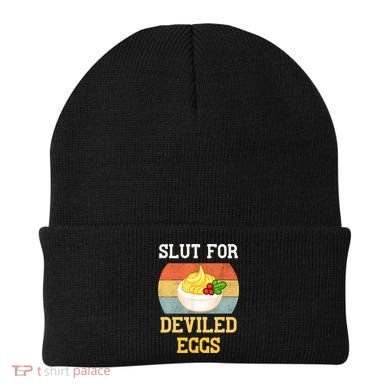 Slut For Deviled Eggs Beanie