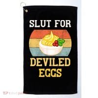 Slut For Deviled Eggs Golf Towel thumb 0