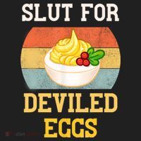 Slut For Deviled Eggs Golf Towel thumb 3