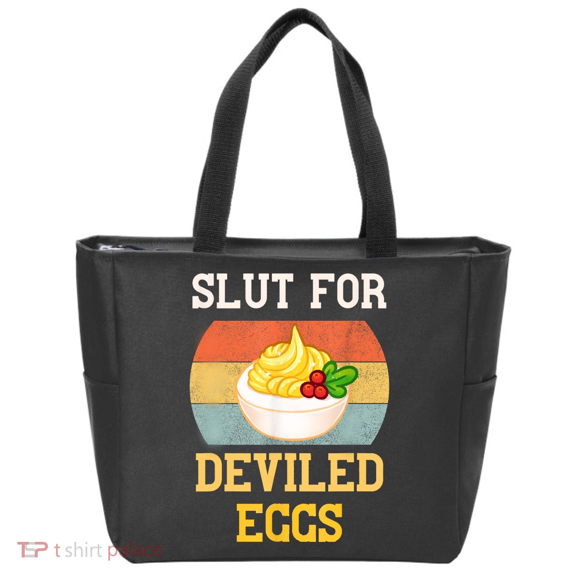Slut For Deviled Eggs Tote Bag