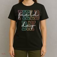 School Field Day Happy Field Day  Teacher Life Summer T-Shirt thumb 4