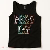 School Field Day Happy Field Day  Teacher Life Summer Tank Top thumb 2