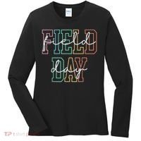 School Field Day Happy Field Day  Teacher Life Summer Women's Long Sleeve Shirt thumb 0