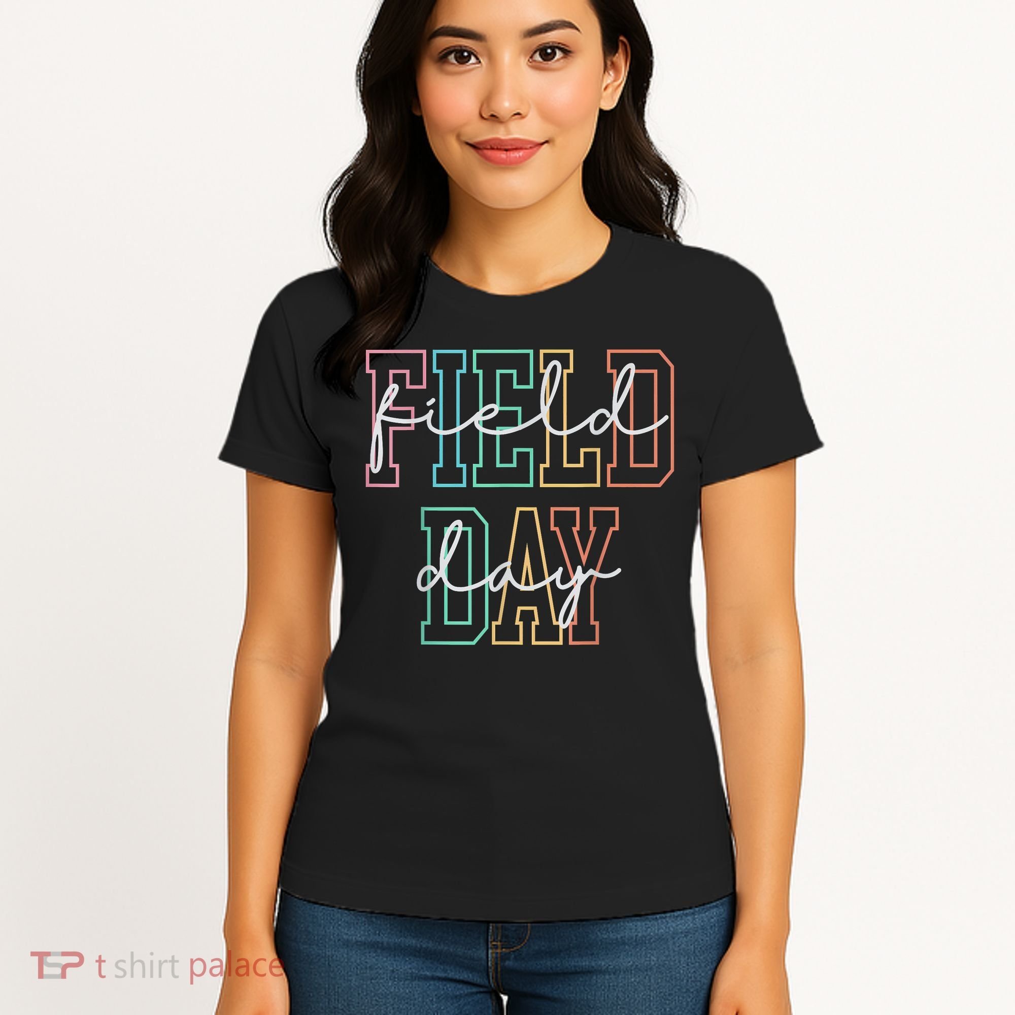 School Field Day Happy Field Day  Teacher Life Summer Women's T-Shirt