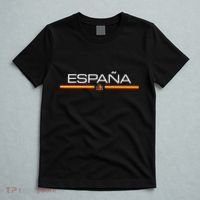 Spain Flag EspañA Athletic Sports Jersey Style T-Shirt thumb 5