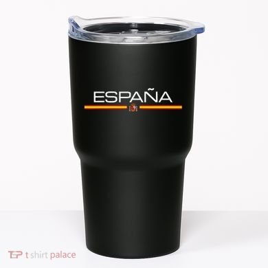 Spain Flag EspañA Athletic Sports Jersey Style Tumbler