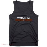 Spain Flag EspañA Athletic Sports Jersey Style Tank Top thumb 0