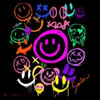 Smile Face Emoticons Fun Vivid Graffiti Smileys Graphic Coffee Mug thumb 5
