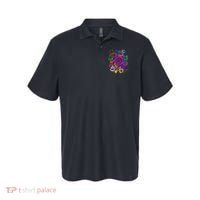 Smile Face Emoticons Fun Vivid Graffiti Smileys Graphic Polo thumb 0