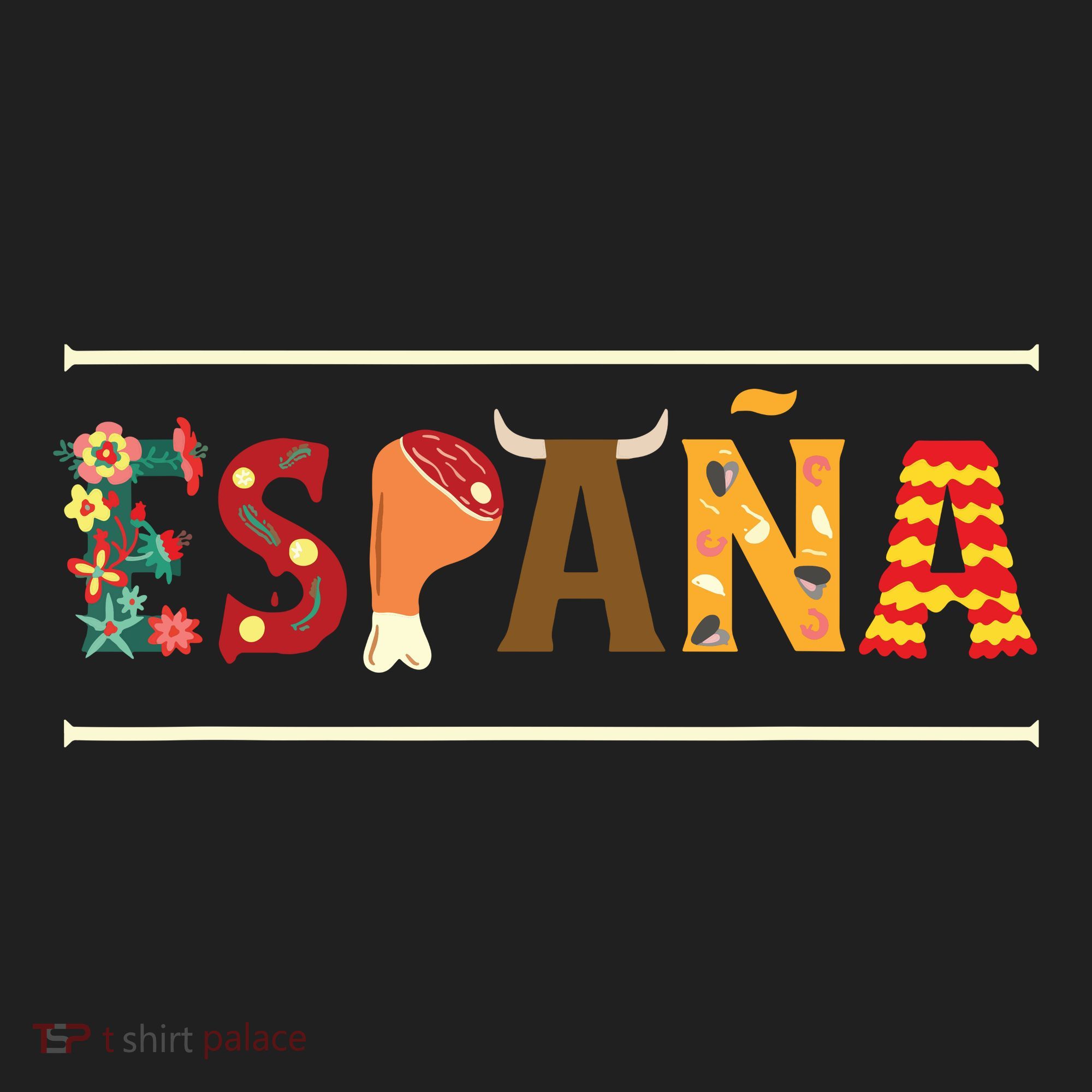 Spanish Fiesta Espana Bull Spanish Flower Spain Flag Spain Women's Sweatshirt