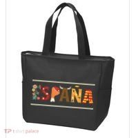 Spanish Fiesta Espana Bull Spanish Flower Spain Flag Spain Tote Bag thumb 3