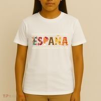 Spanish Fiesta Espana Bull Spanish Flower Spain Flag Spain T-Shirt thumb 4
