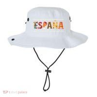Spanish Fiesta Espana Bull Spanish Flower Spain Flag Spain Bucket Hat thumb 0