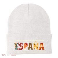 Spanish Fiesta Espana Bull Spanish Flower Spain Flag Spain Beanie thumb 0