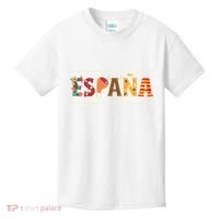 Spanish Fiesta Espana Bull Spanish Flower Spain Flag Spain Kids T-Shirt thumb 0