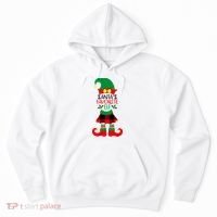 Santa's Favorite Elf Cute Christmas Holiday Hoodie thumb 0