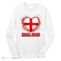 Soccer Football England Heart World Fan Long Sleeve Shirt thumb 0