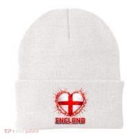 Soccer Football England Heart World Fan Beanie thumb 0