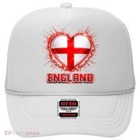Soccer Football England Heart World Fan Hat thumb 0