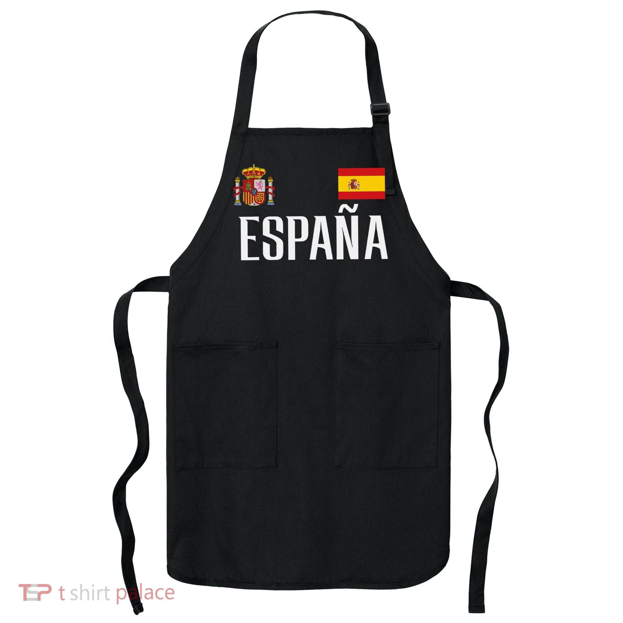 Spain Flag Espana Football Soccer Fan Apron