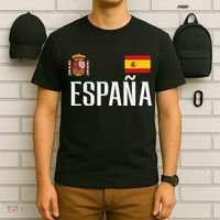 Spain Flag Espana Football Soccer Fan T-Shirt thumb 6