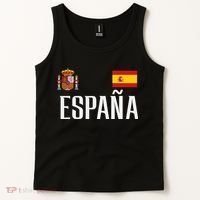 Spain Flag Espana Football Soccer Fan Tank Top thumb 2