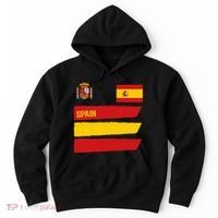 Spain Flag Espana Football Soccer Fan Hoodie thumb 0