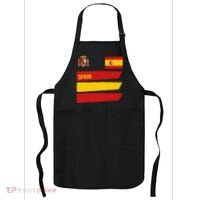 Spain Flag Espana Football Soccer Fan Apron thumb 0
