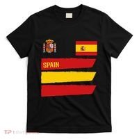 Spain Flag Espana Football Soccer Fan T-Shirt thumb 0
