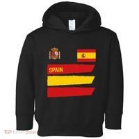 Spain Flag Espana Football Soccer Fan Toddler Hoodie thumb 0