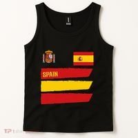 Spain Flag Espana Football Soccer Fan Tank Top thumb 2