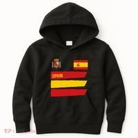 Spain Flag Espana Football Soccer Fan Kids Hoodie thumb 0