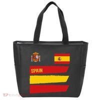 Spain Flag Espana Football Soccer Fan Tote Bag thumb 0