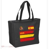 Spain Flag Espana Football Soccer Fan Tote Bag thumb 2