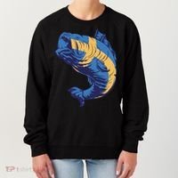 Swedish Flag Fish Women's Sweatshirt thumb 0