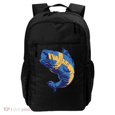Swedish Flag Fish Backpack
