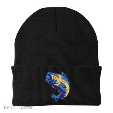 Swedish Flag Fish Beanie