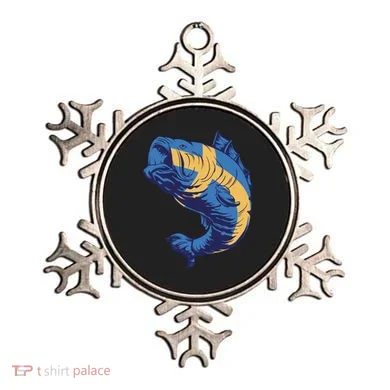 Swedish Flag Fish Ornament