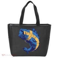 Swedish Flag Fish Tote Bag thumb 0
