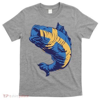 Swedish Flag Fish T-Shirt