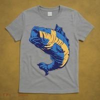 Swedish Flag Fish T-Shirt thumb 5