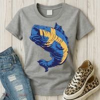 Swedish Flag Fish Women's T-Shirt thumb 3
