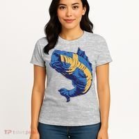 Swedish Flag Fish Women's T-Shirt thumb 4
