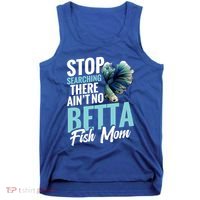 Siamese Fighting Fish Mom Mothers Day Freshwater Betta Fish Gift Tank Top thumb 0