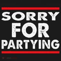 Sorry Funny For Partying Halloween Birthday Humor Women's Hoodie thumb 2