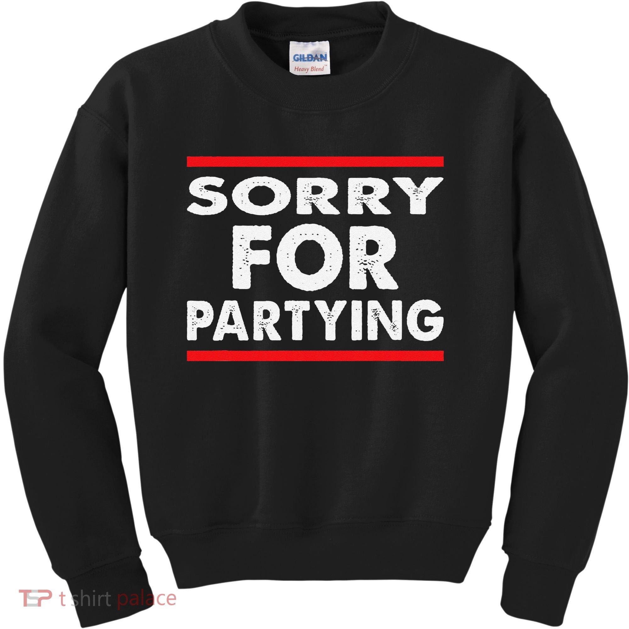 Sorry Funny For Partying Halloween Birthday Humor Kids Sweatshirt