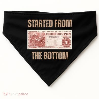 Started From Food Stamp Amounts In Each State The Bottom USA-Made Doggie Bandana