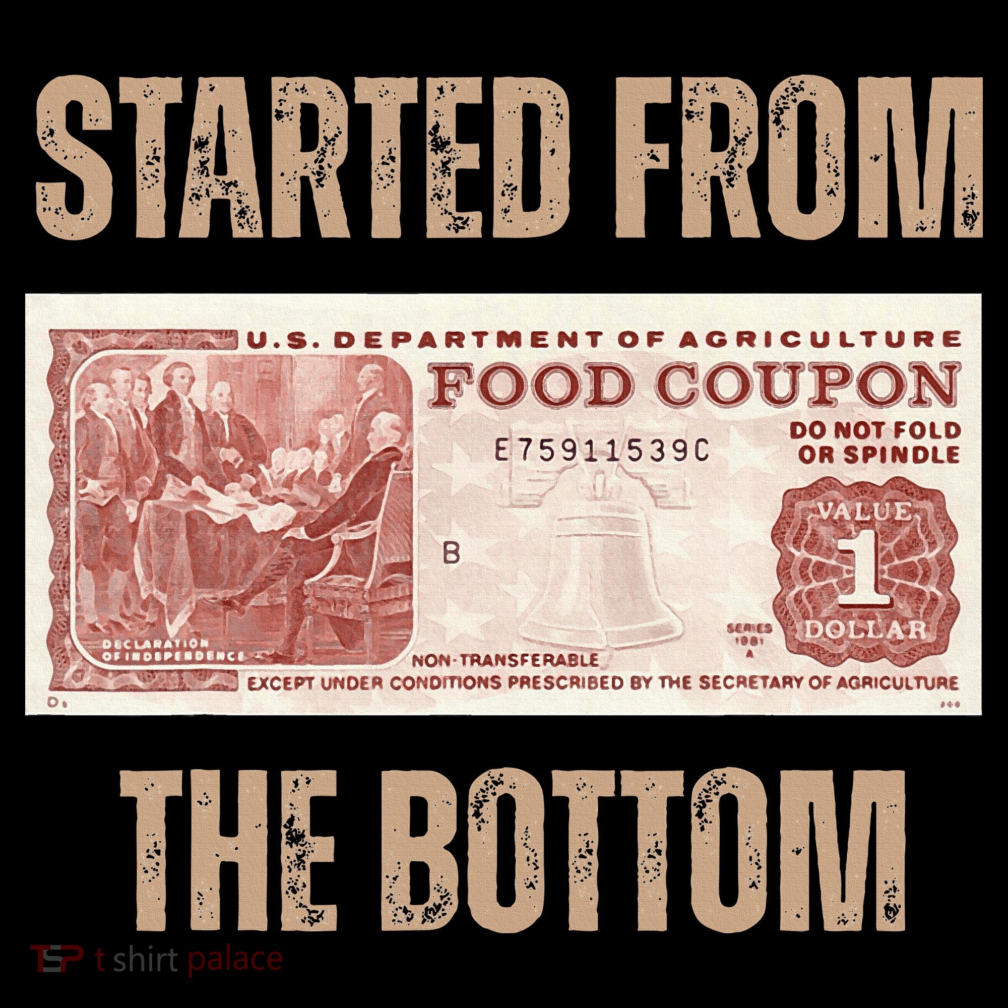 Started From Food Stamp Amounts In Each State The Bottom Long Sleeve Shirt
