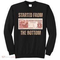 Started From Food Stamp Amounts In Each State The Bottom Sweatshirt thumb 0